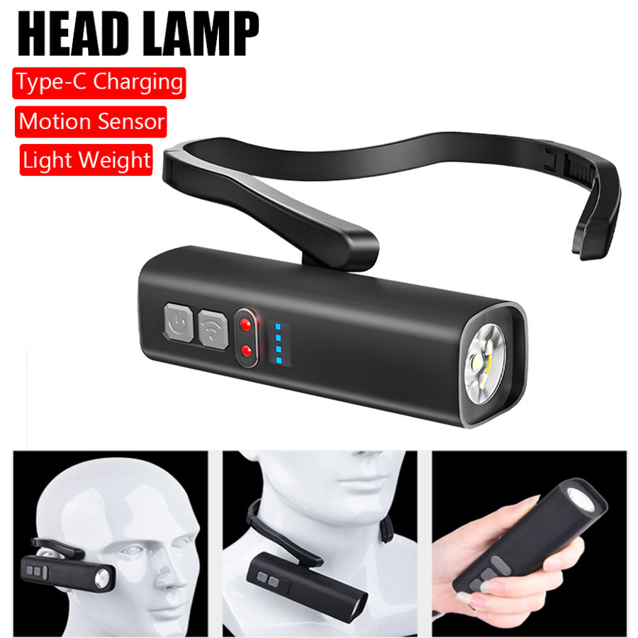 Running Headlamp - Супер яркий налобный фонарь с зажимом