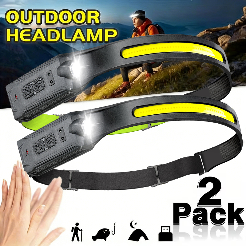 Running Headlamp - Светодиодный налобный фонарь, перезаряжаемый, 3 режима