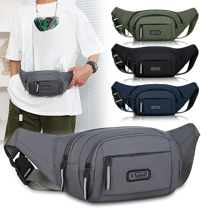 Running Belt - Мужская водонепроницаемая поясная сумка с множеством