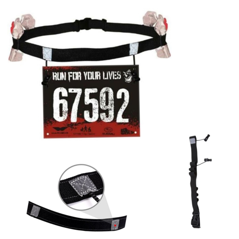 Race Bib - Ремень с номером для бега, поясная