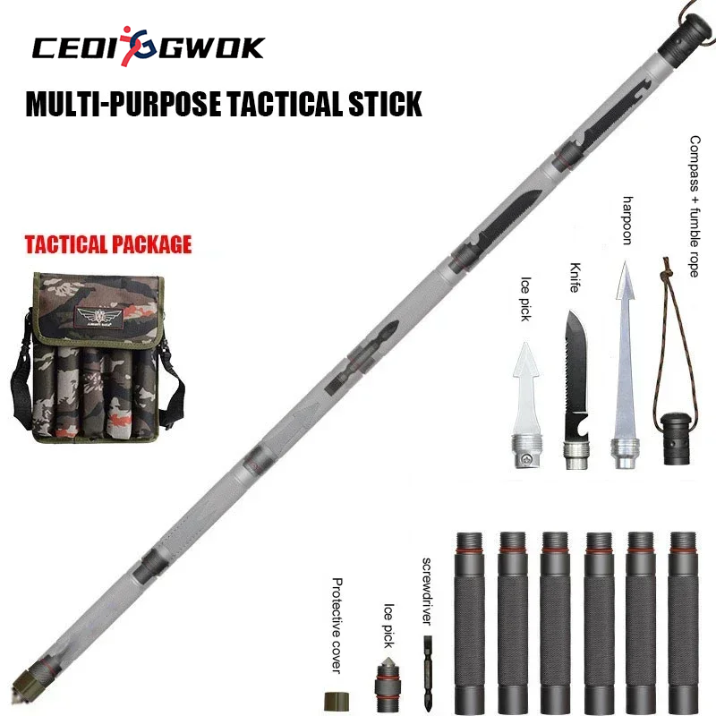 Trekking Pole Carbon - CEOI GWOK Hiking Stick Многофункциональные регулируемые