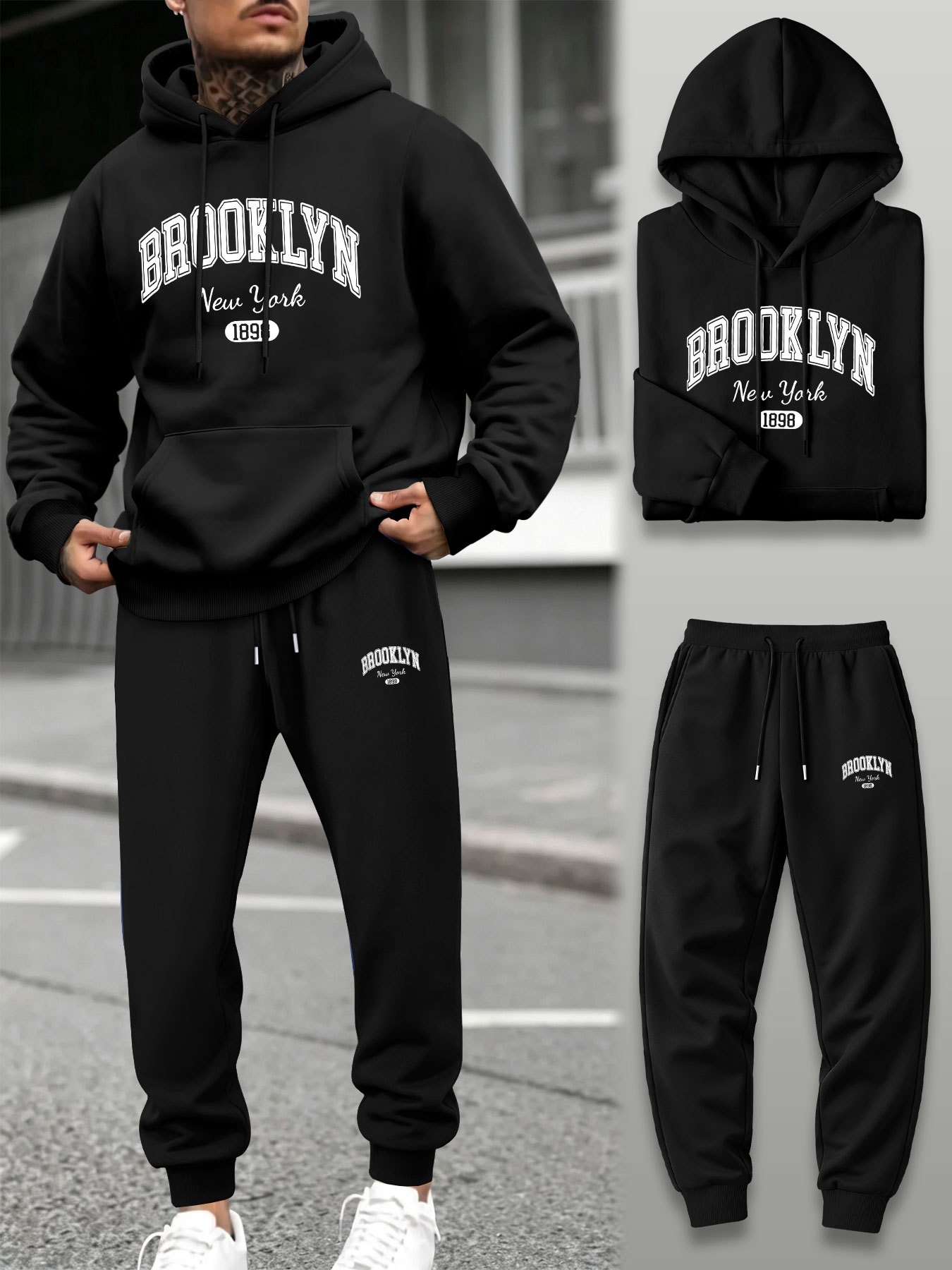Joggers Pants - Мужской спортивный костюм из двух предметов: