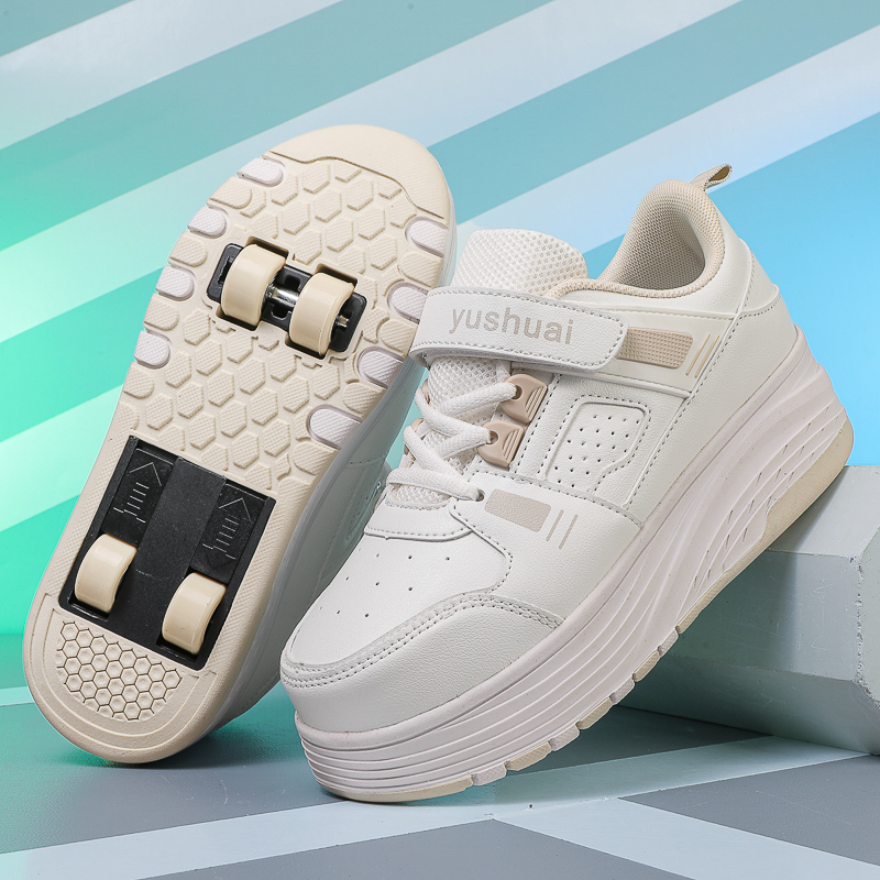Running Shoes Men - Четырехколесные роликовые коньки для мальчиков, невидимые