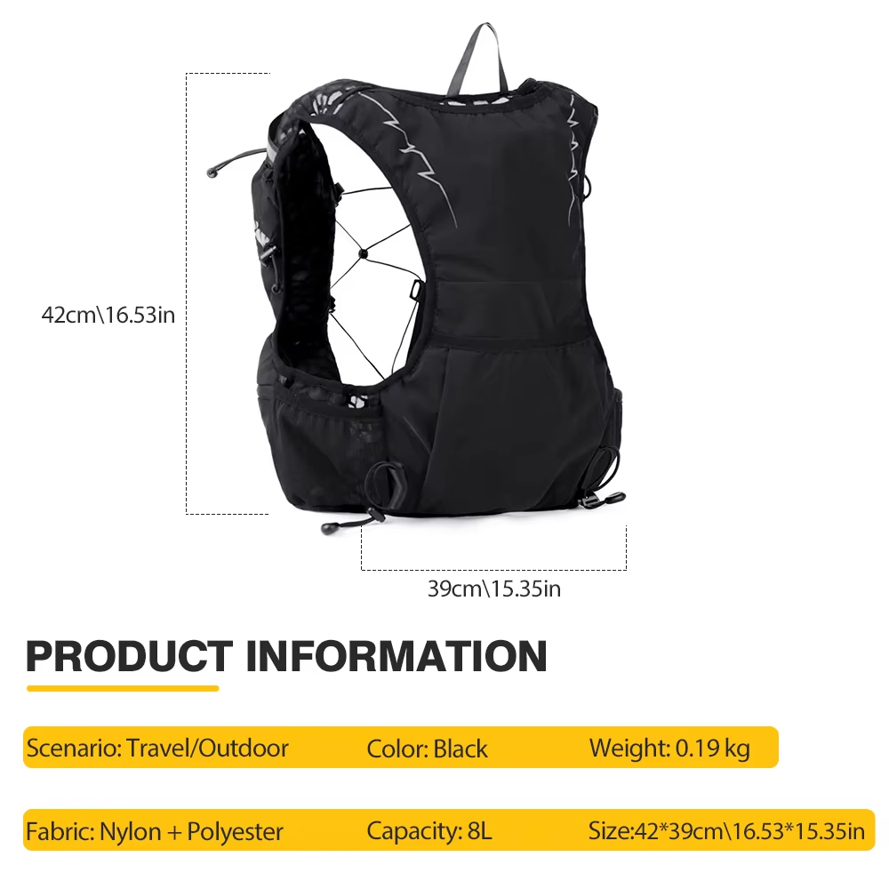 Рюкзак NEWBOLER для трейлранни – обзор и цена Hydration Vest