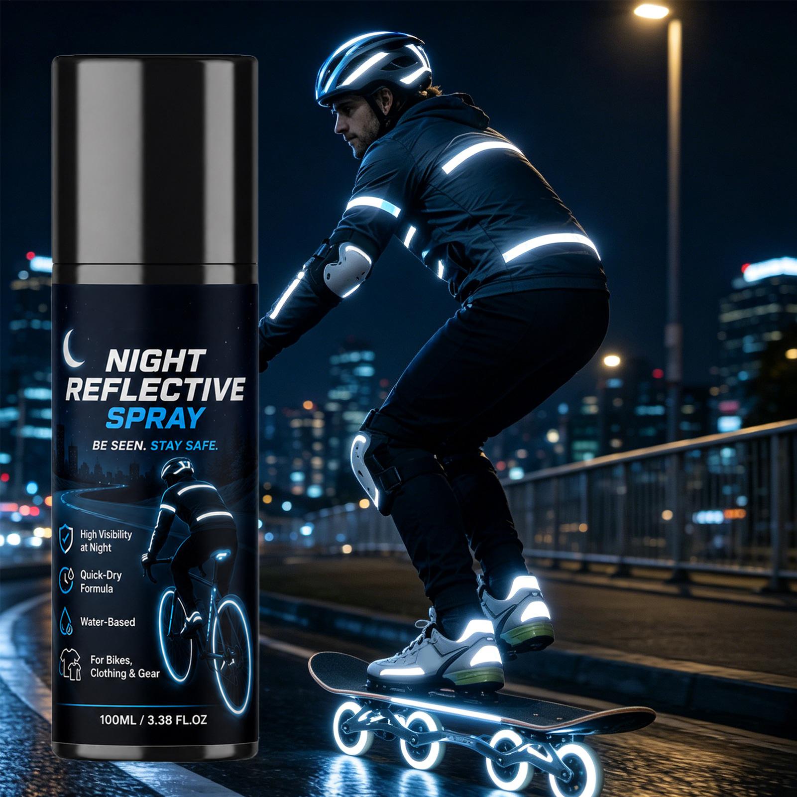 Светоотражающий спрей для нане – обзор и цена Running Visibility Gear