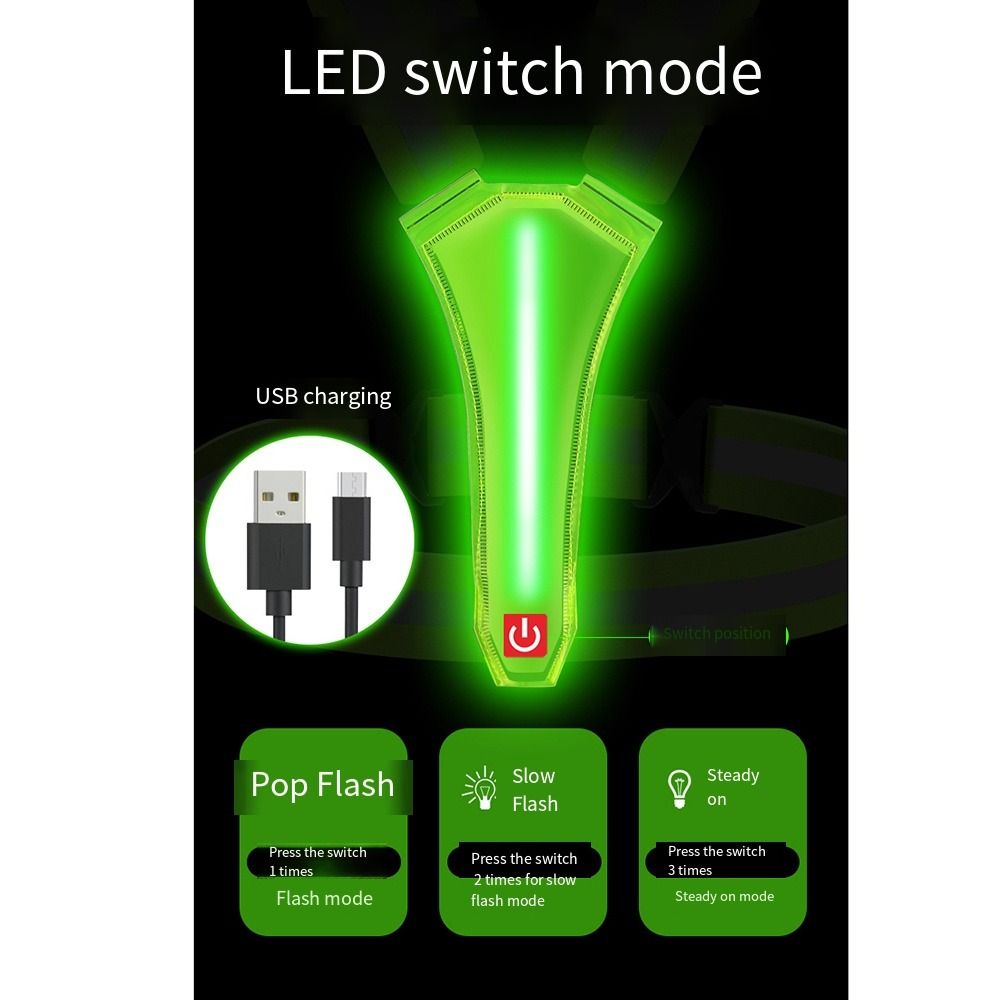 Светоотражающий жилет с LED-по – обзор и цена Running Visibility Gear