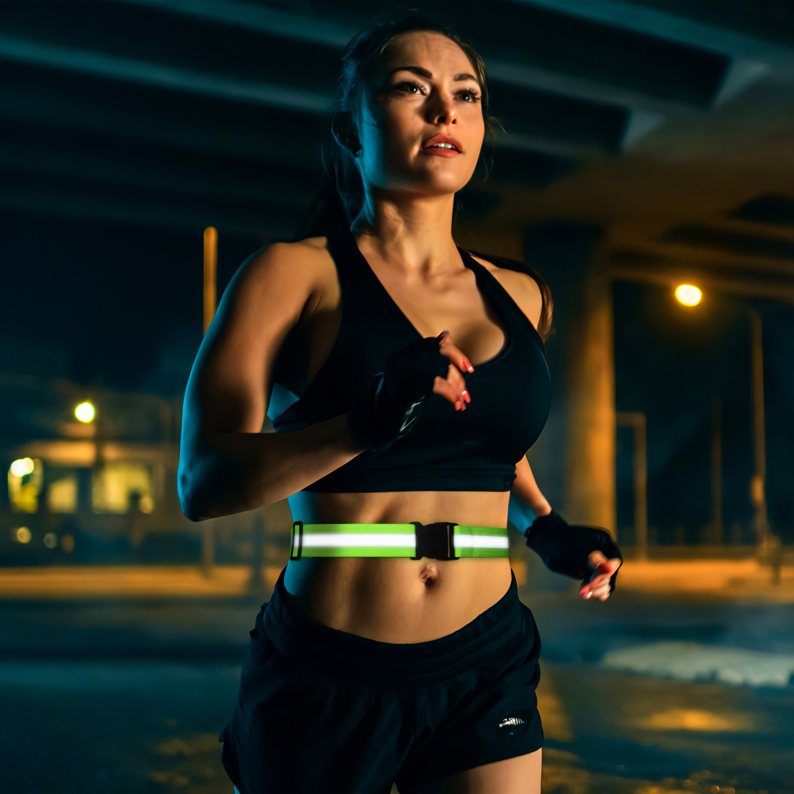 Флуоресцентная зеленая светоот – обзор и цена Running Visibility Gear