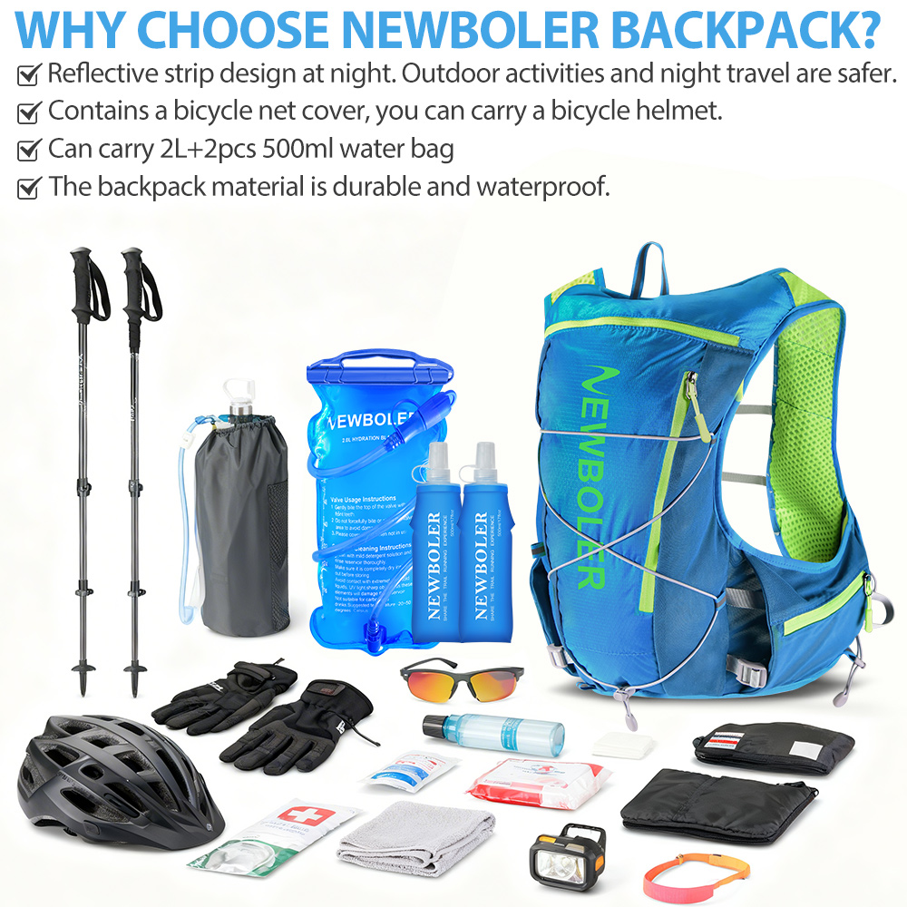 НОВИНКА: Рюкзак-жилет NEWBOLER – обзор и цена Hydration Vest