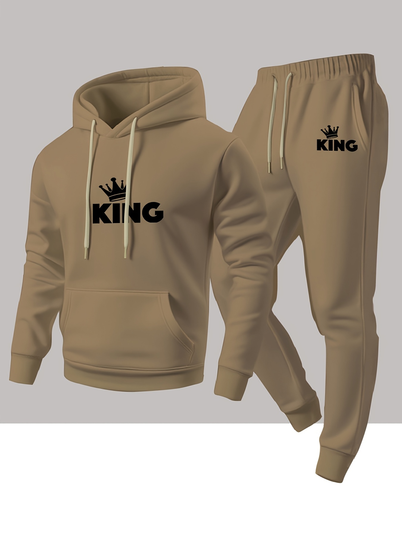 2026Men KING Комплект из худи  – обзор и цена Joggers Pants
