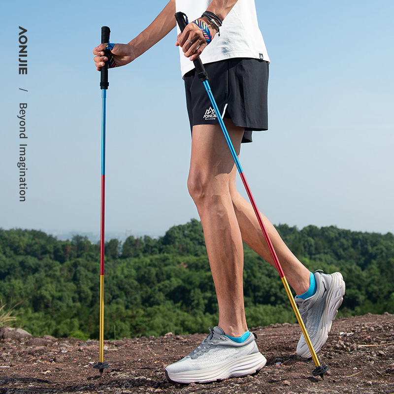 2 шт. складные треккинговые па – обзор и цена Trekking Pole Carbon