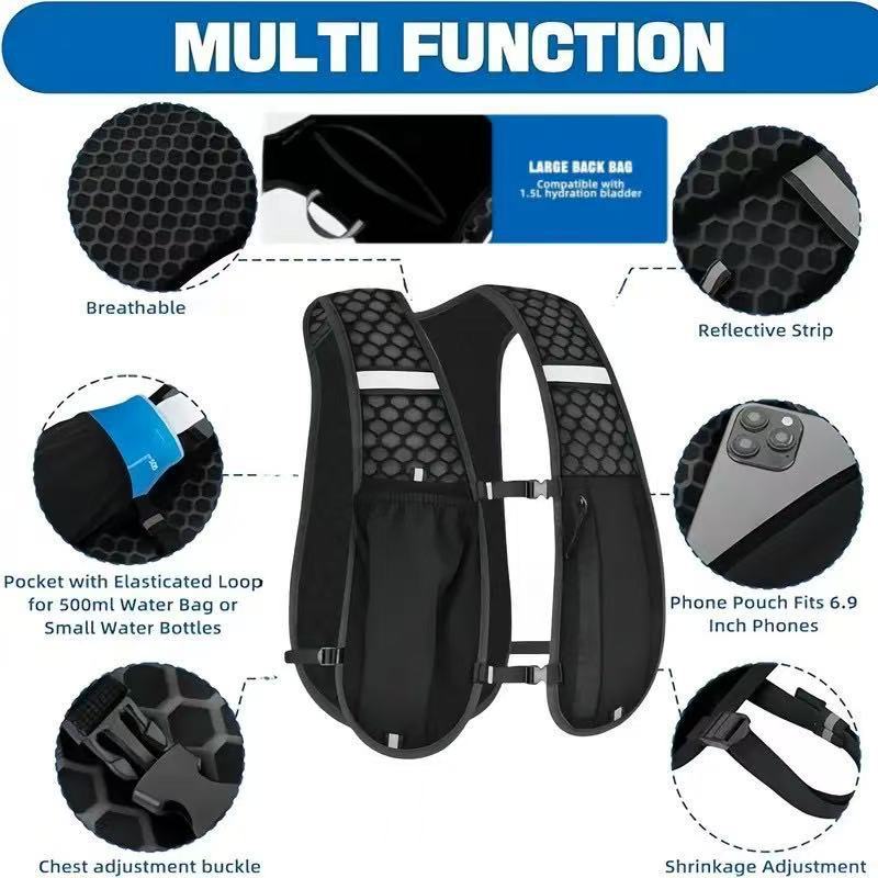 Универсальный спортивный жилет – обзор и цена Hydration Vest