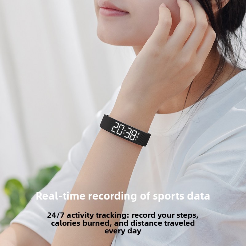 Светодиодные цифровые часы-буд – обзор и цена Running Watch
