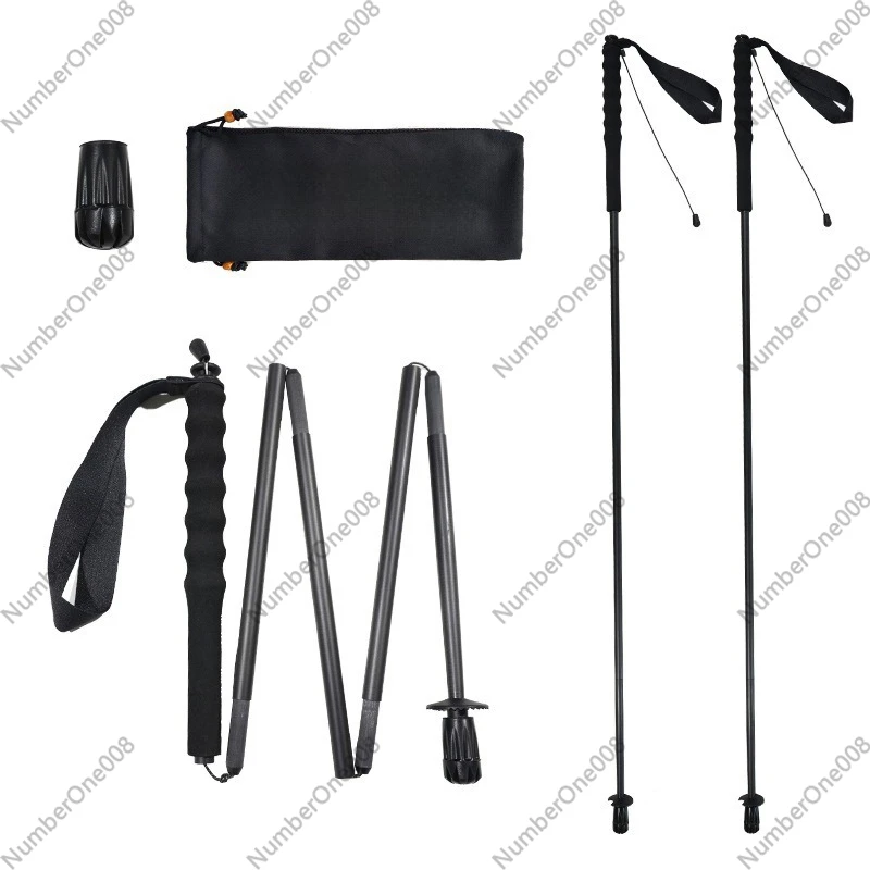 Ультралегкие складные треккинг – обзор и цена Trekking Pole Carbon