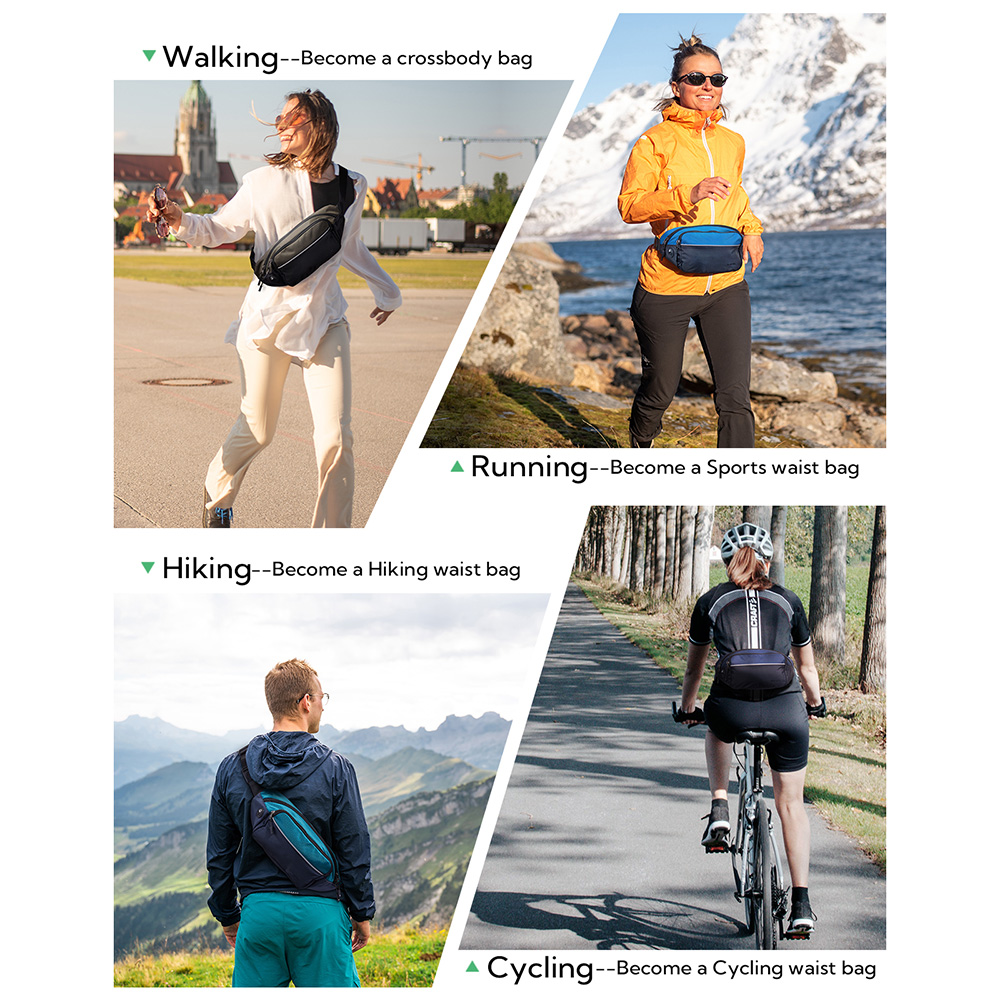 Поясная сумка WATERFLY, больши – обзор и цена Running Belt