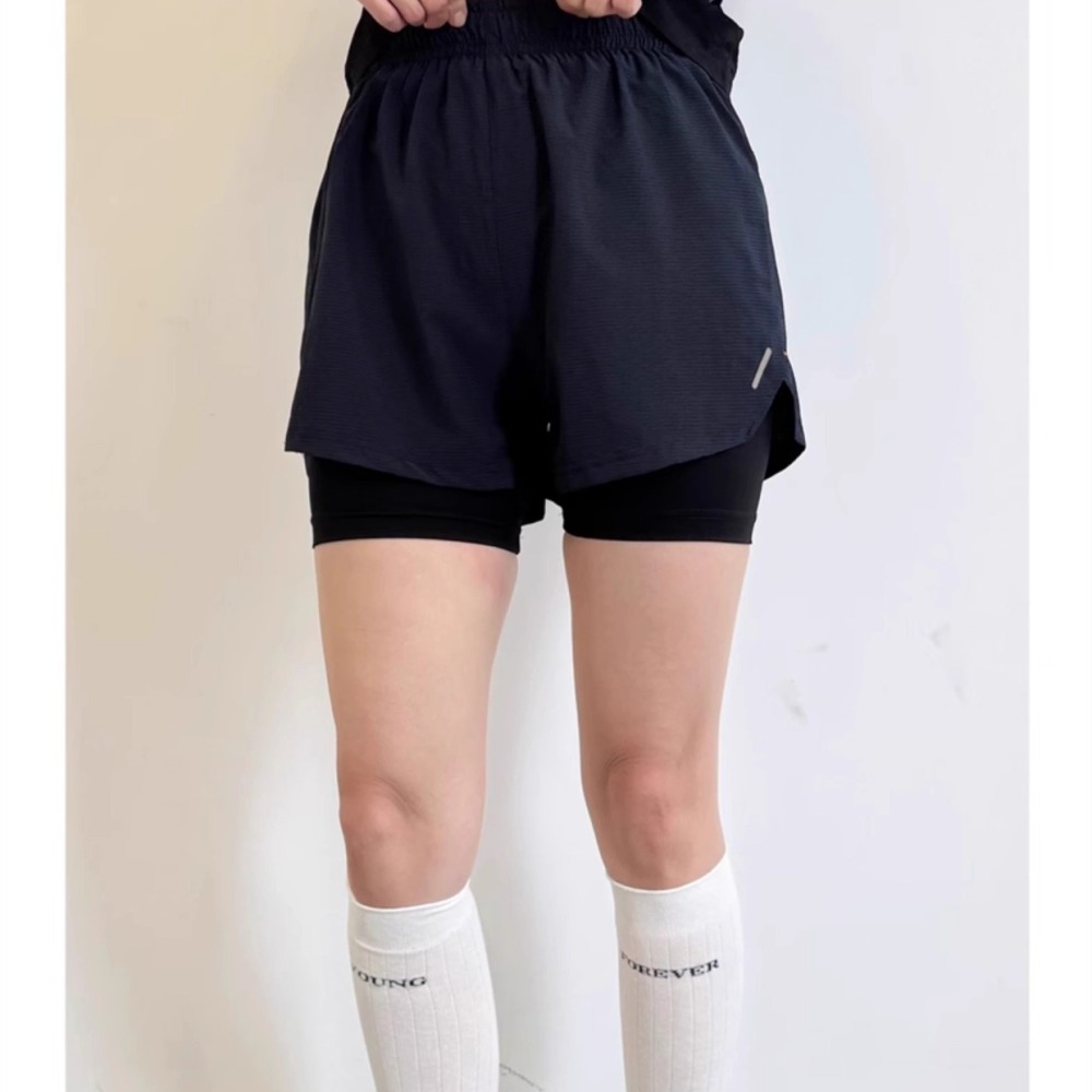Женские шорты 2 в 1 для фитнес – обзор и цена Running Gear Junior