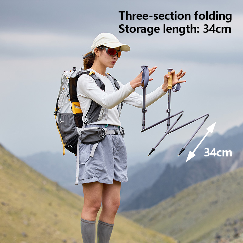Naturehike 2025 Light Trail 5- – обзор и цена Trekking Pole Carbon