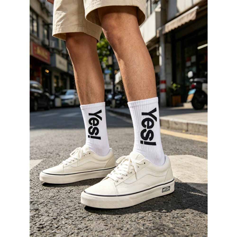 Носки с флуоресцентным буквенн – обзор и цена Sports Socks