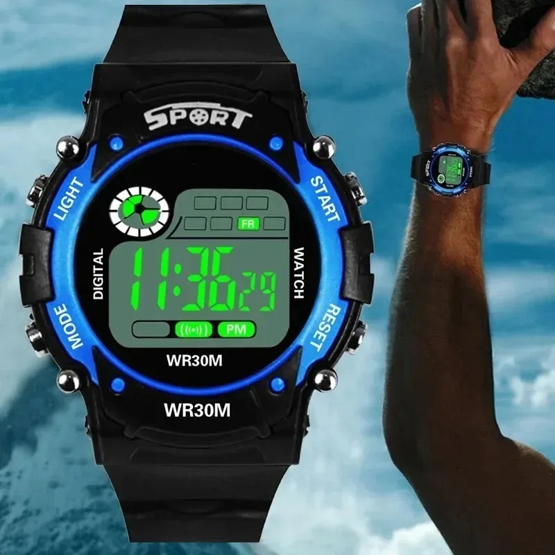 Детские электронные часы для м – обзор и цена Running Watch