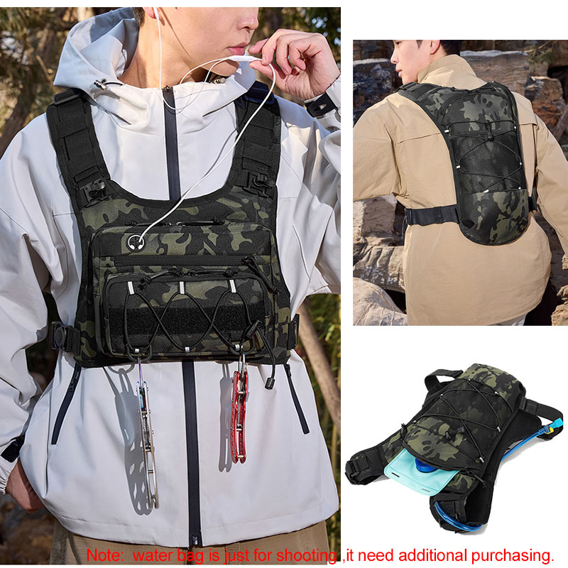 Тактическая сумка-жилет на гру – обзор и цена Hydration Vest