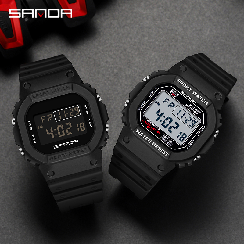 SANDA G Стиль Цифровые Часы Му – обзор и цена Running Watch